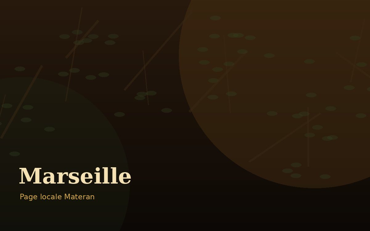 Illustration page locale Marseille